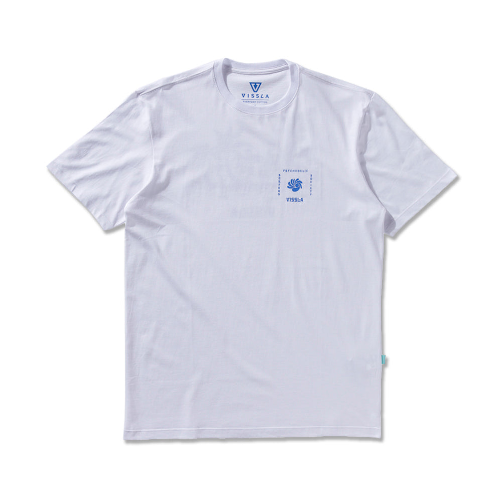 Camiseta Vissla Pipe Solutions Branco