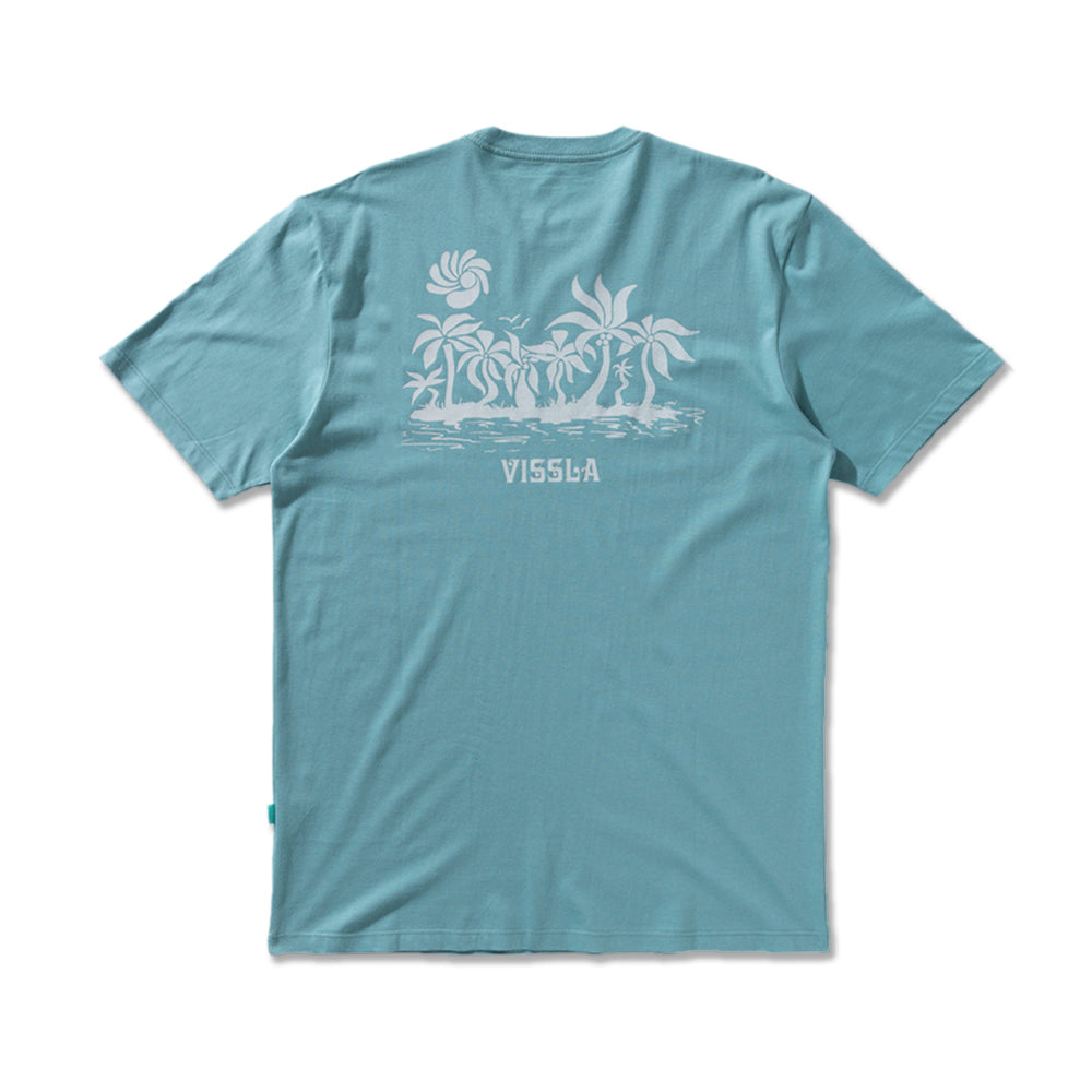 Camiseta Vissla Tulum Town Verde Jade