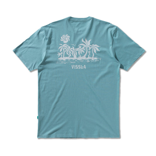 Camiseta Vissla Tulum Town Verde Jade