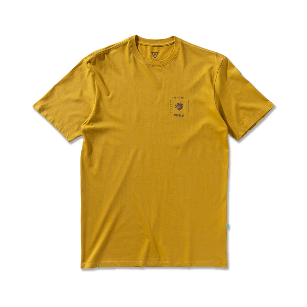 Camiseta Vissla Tulum Town Amarelo