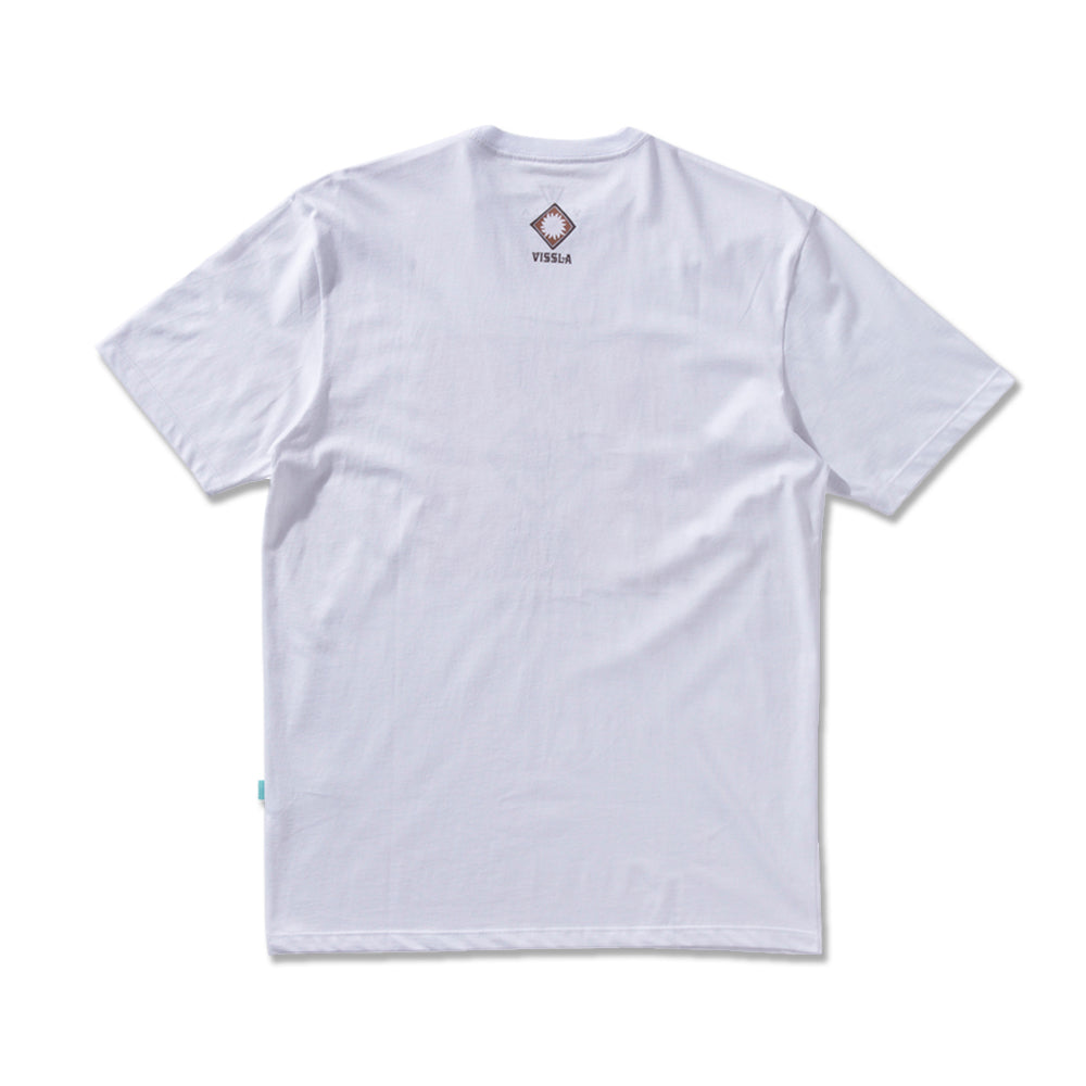 Camiseta Vissla Psycho Sea Branco