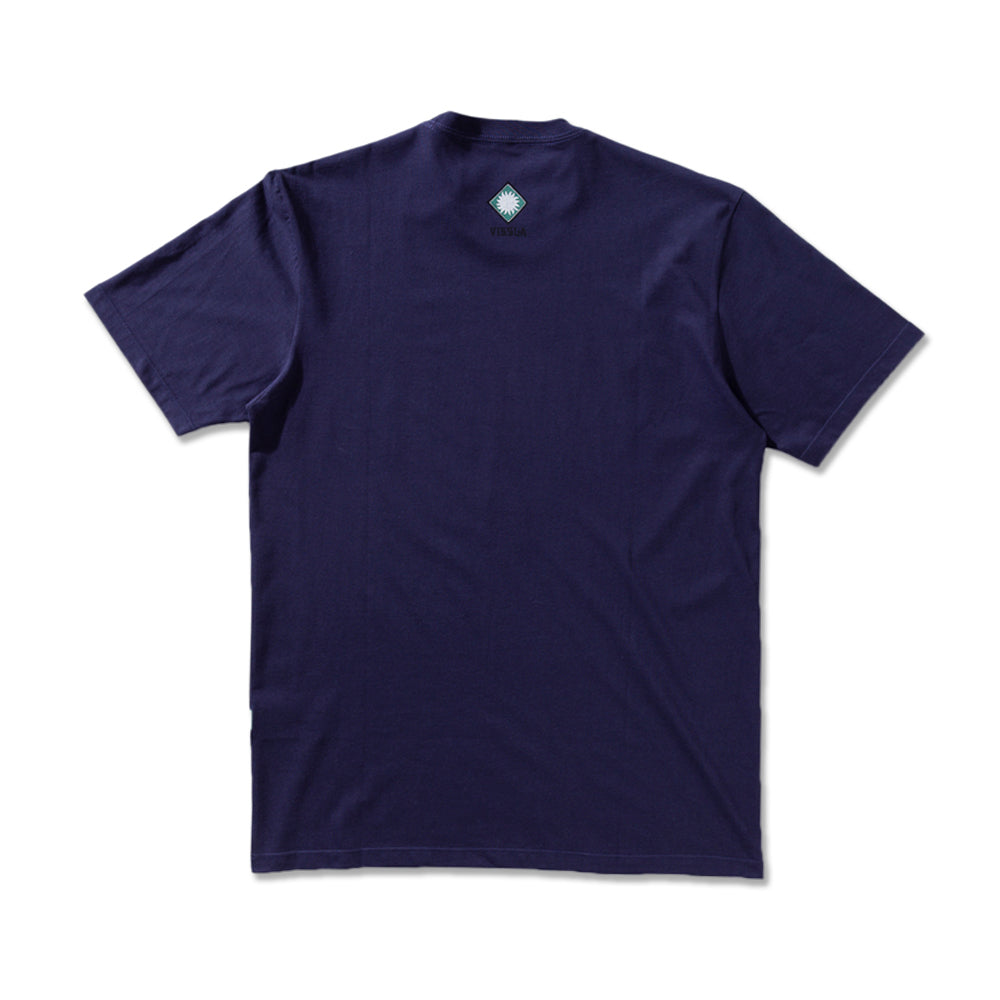 Camiseta Vissla Psycho Sea Azul Marinho