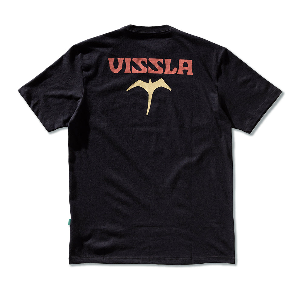Camiseta Vissla Miyashiro I’iwi Bird Preto
