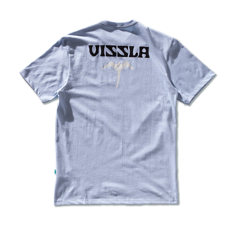 Camiseta Vissla Miyashiro I’iwi Bird Azul Claro