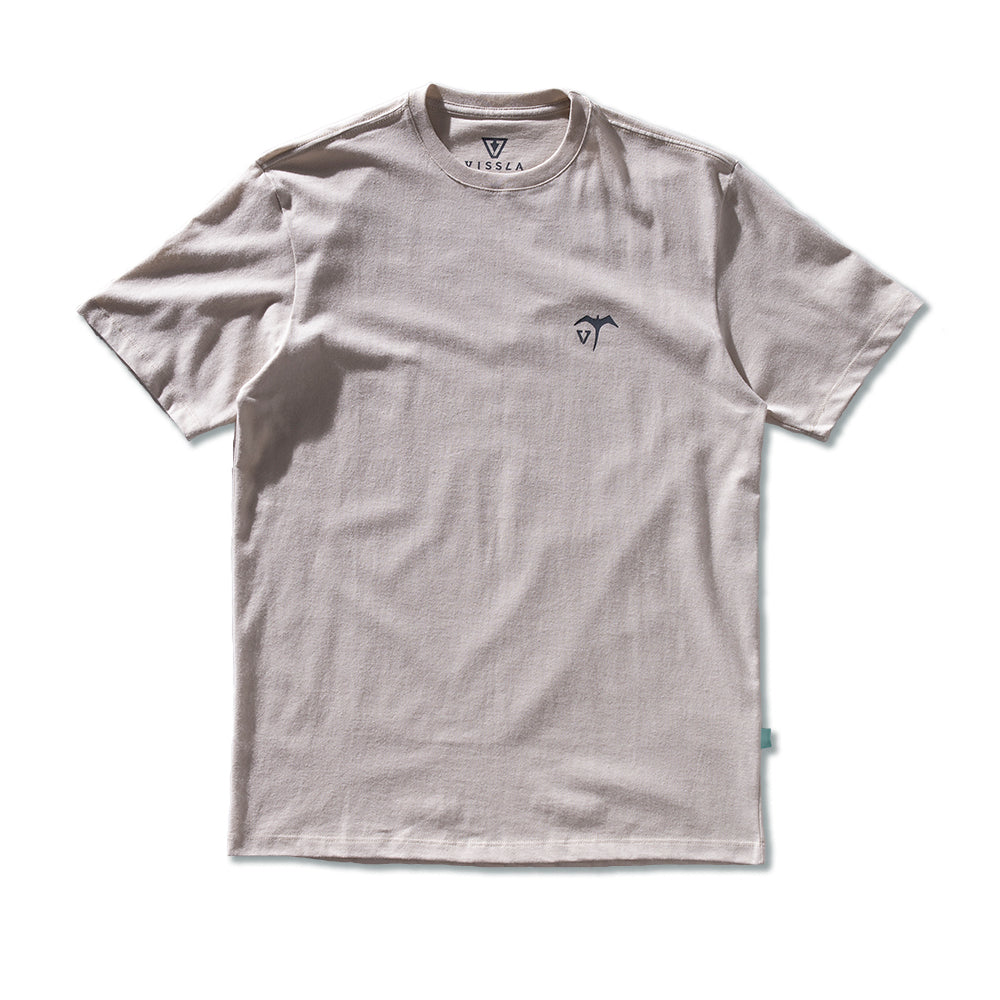 Camiseta Vissla Miyashiro I’iwi Bird Off White