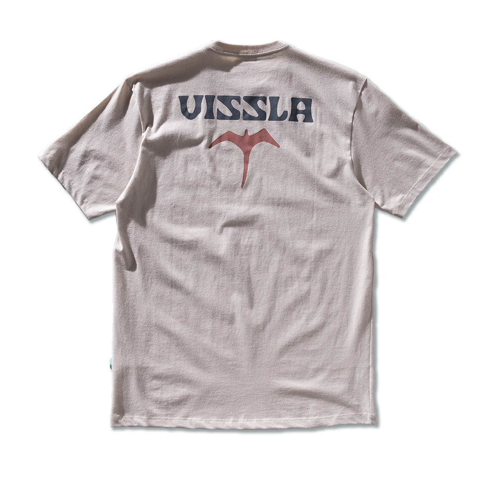 Camiseta Vissla Miyashiro I’iwi Bird Off White