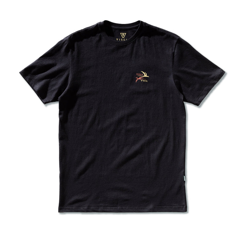 Camiseta Vissla Miyashiro Swell Seekers Preto