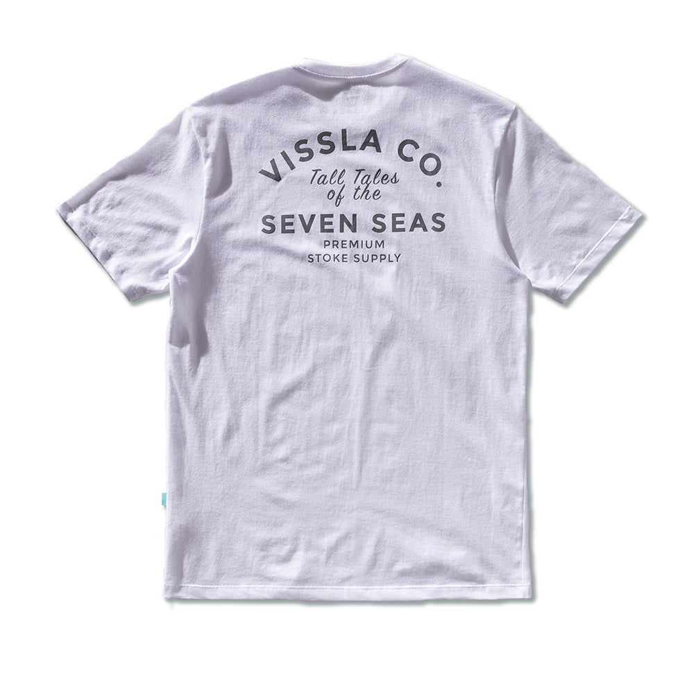 Camiseta Vissla Stoke Branco