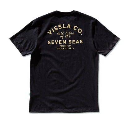 Camiseta Vissla Stoke Preto