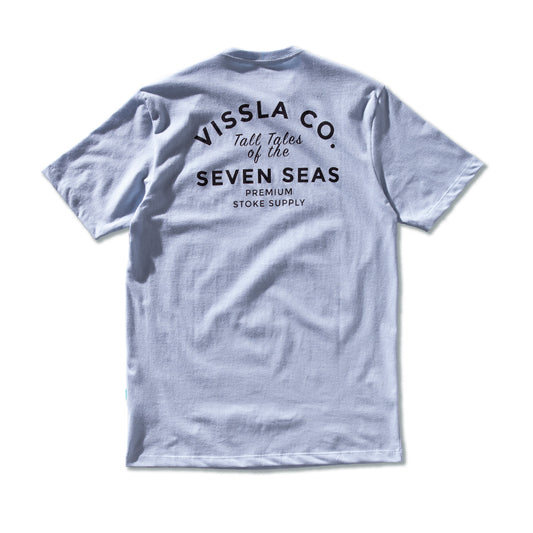 Camiseta Vissla Stoke Azul Claro