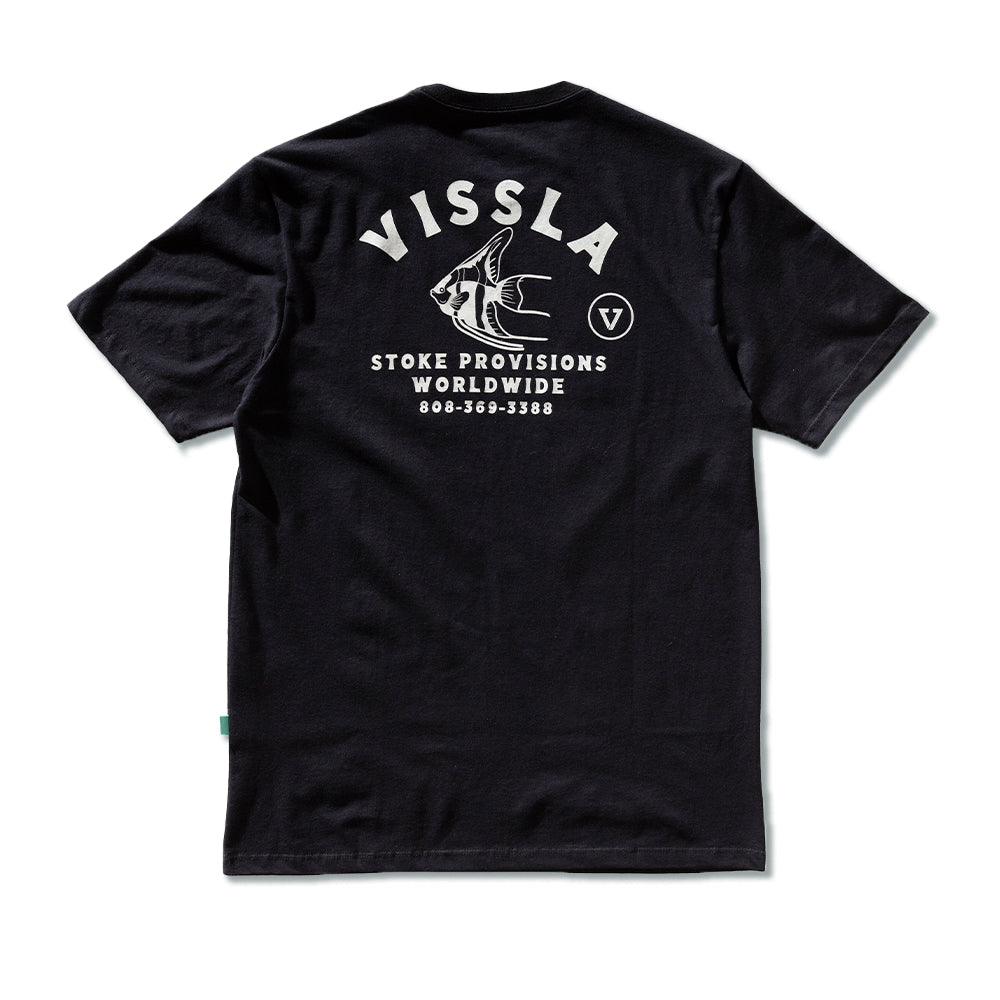 Camiseta Vissla Salty Stoke Preto