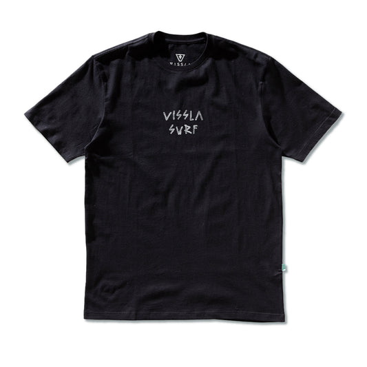 Camiseta Vissla Burnt Up Preto