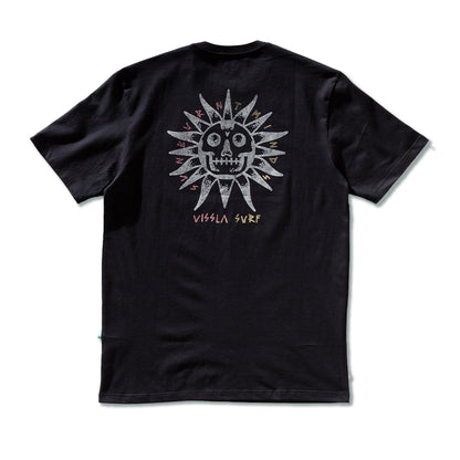 Camiseta Vissla Burnt Up Preto