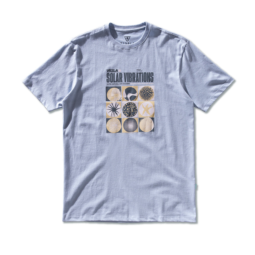 Camiseta Vissla Solar Vibrations Azul Claro