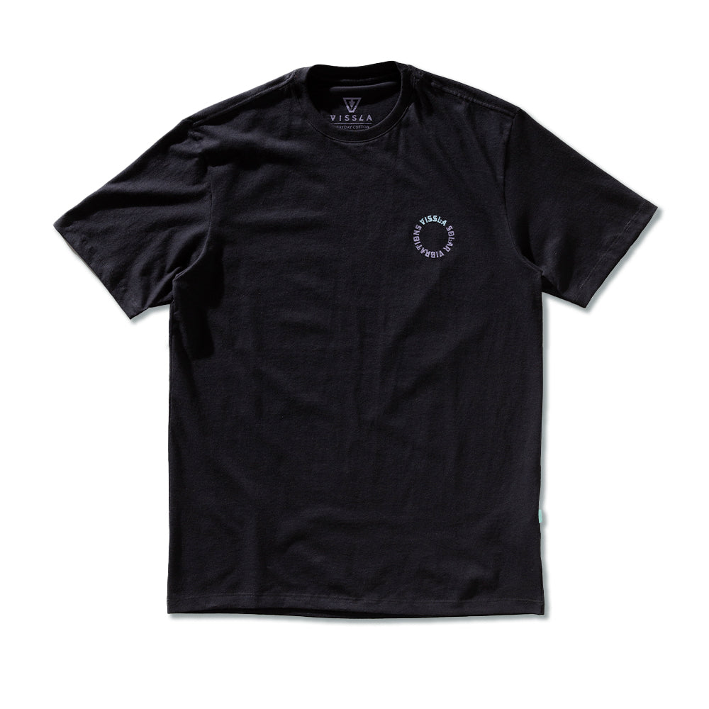 Camiseta Vissla Solar Spirals Preto
