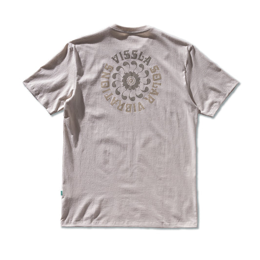 Camiseta Vissla Solar Spirals Off White