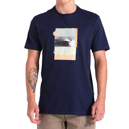 Camiseta Vissla Foam Ball Azul Marinho