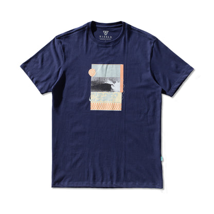 Camiseta Vissla Foam Ball Azul Marinho