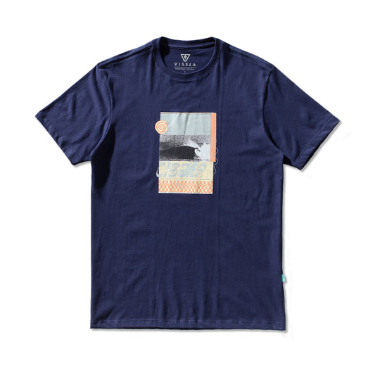 Camiseta Vissla Foam Ball Azul Marinho