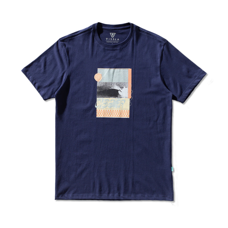 Camiseta Vissla Foam Ball Azul Marinho