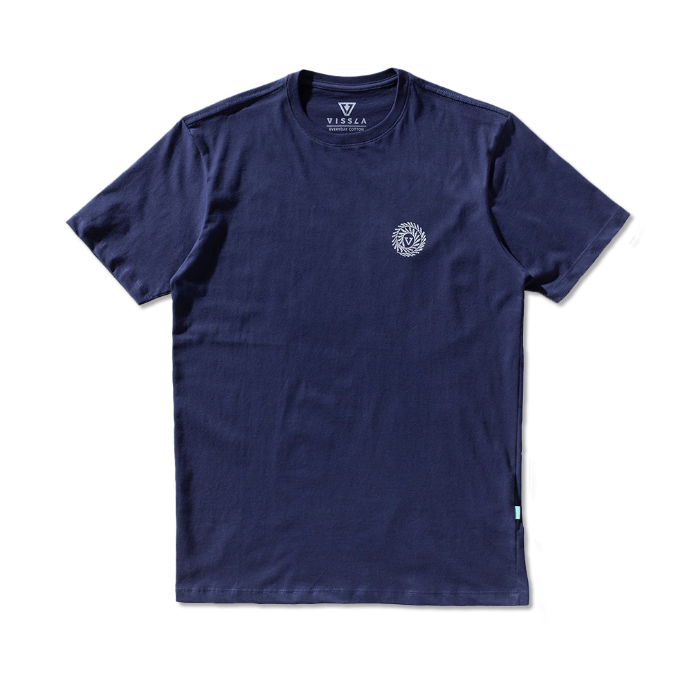 Camiseta Vissla Keep Crawl Azul Marinho