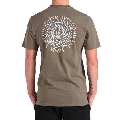Camiseta Vissla Keep Crawl Verde