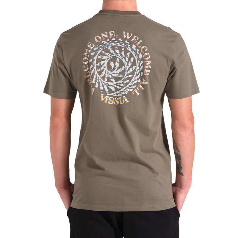 Camiseta Vissla Keep Crawl Verde