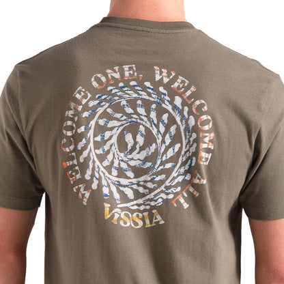 Camiseta Vissla Keep Crawl Verde