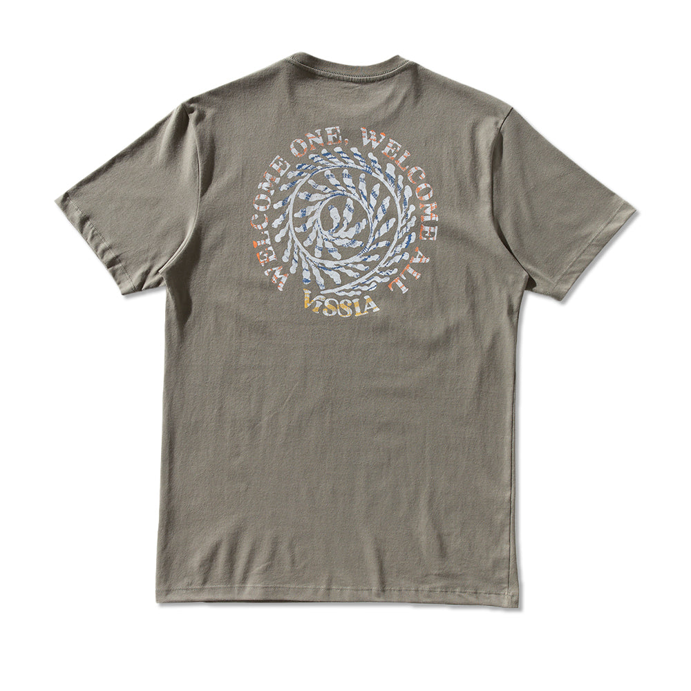 Camiseta Vissla Keep Crawl Verde
