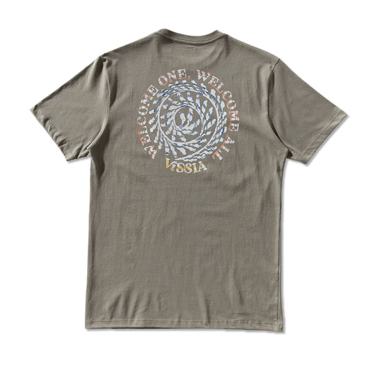 Camiseta Vissla Keep Crawl Verde