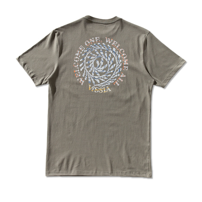 Camiseta Vissla Keep Crawl Verde