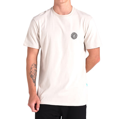 Camiseta Vissla Keep Crawl Off White