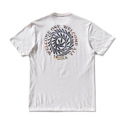 Camiseta Vissla Keep Crawl Off White