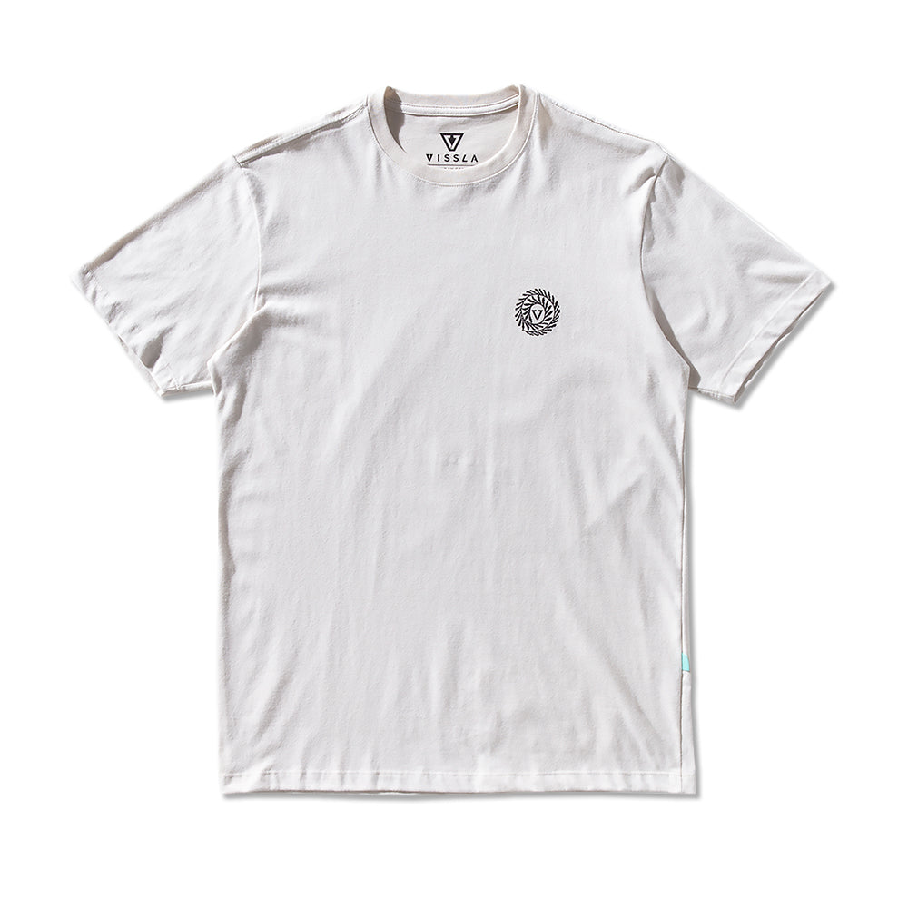 Camiseta Vissla Keep Crawl Off White