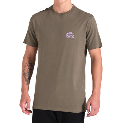 Camiseta Vissla Solstice Branco Verde