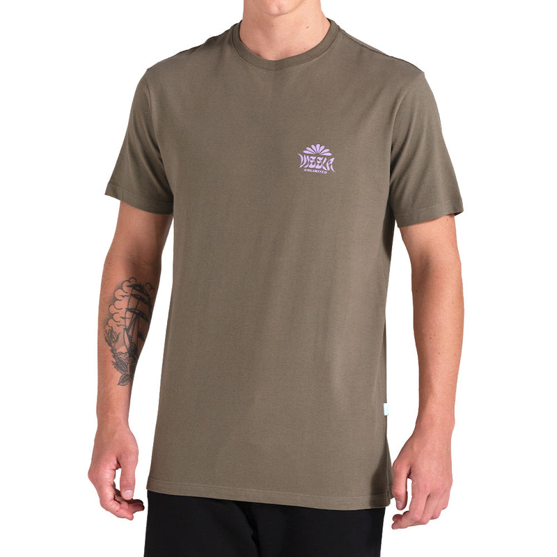 Camiseta Vissla Solstice Branco Verde