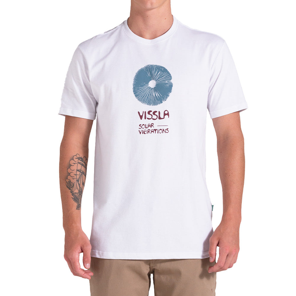 Camiseta Vissla Solar Urchins Branco
