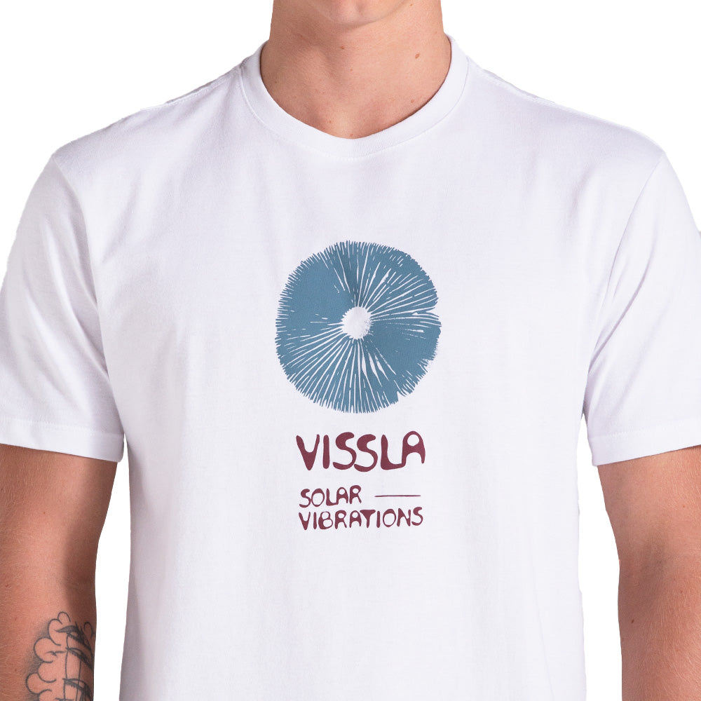 Camiseta Vissla Solar Urchins Branco