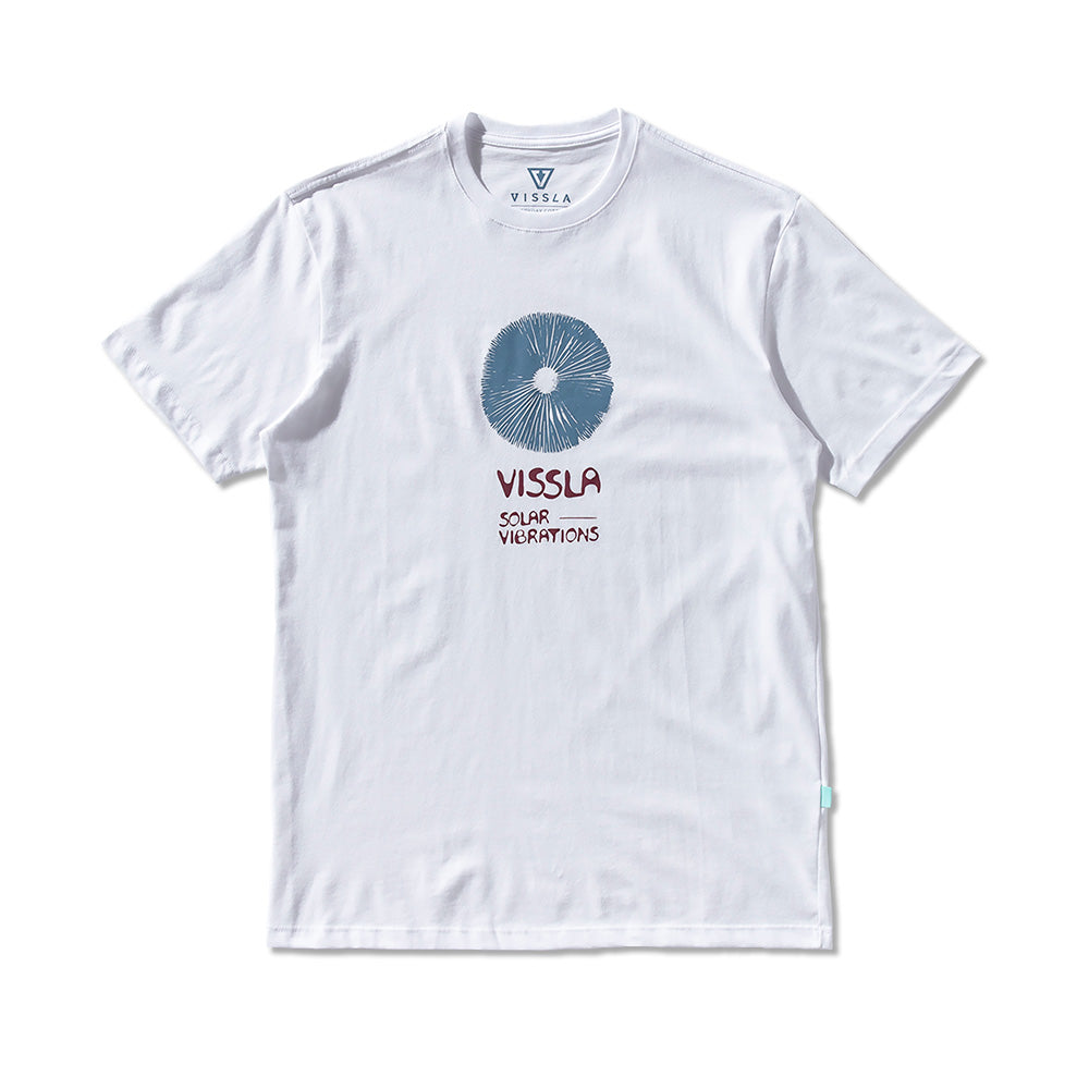 Camiseta Vissla Solar Urchins Branco