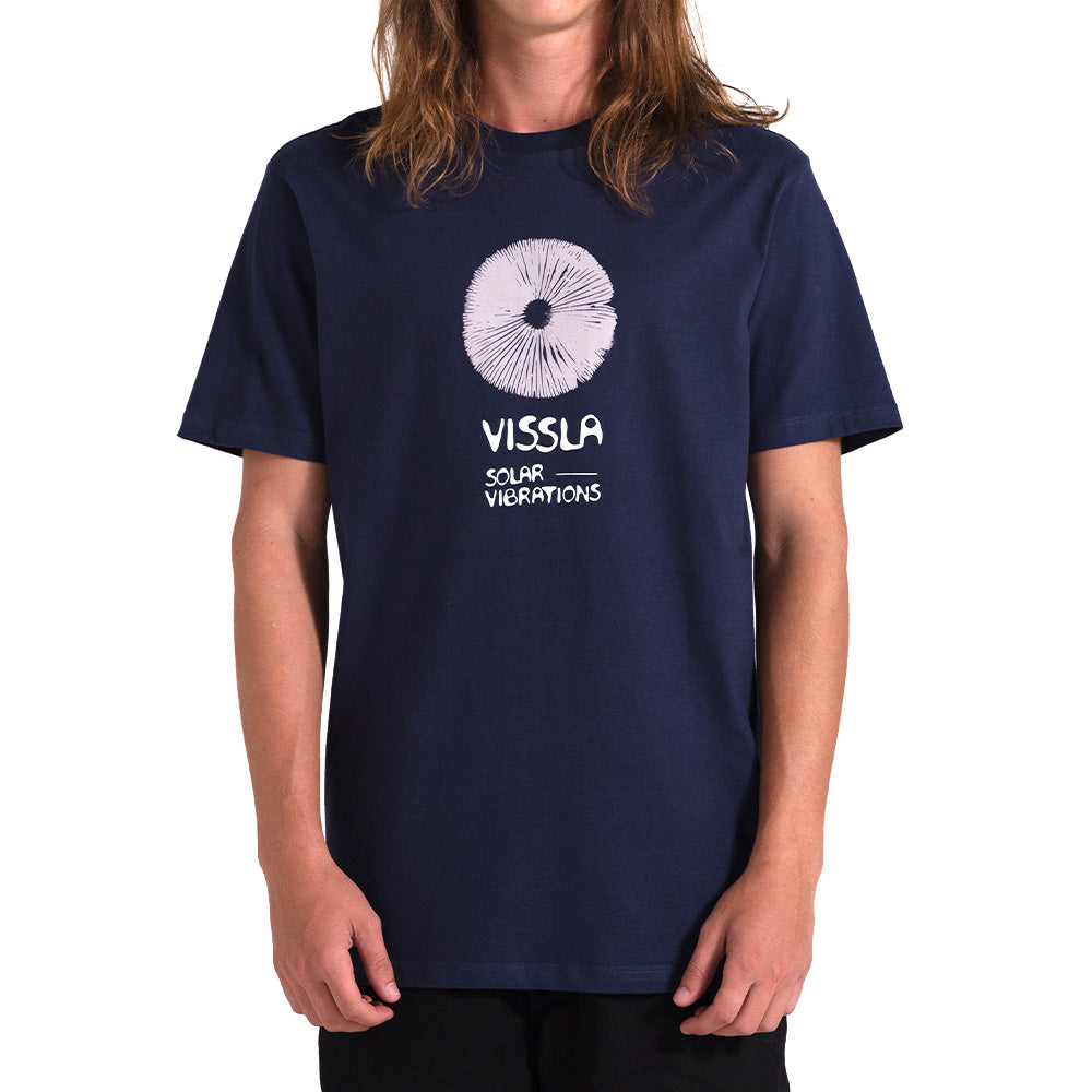 Camiseta Vissla Solar Urchins Azul Marinho