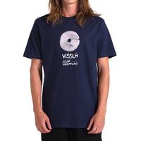 Thumbnail for Camiseta Vissla Solar Urchins Azul Marinho