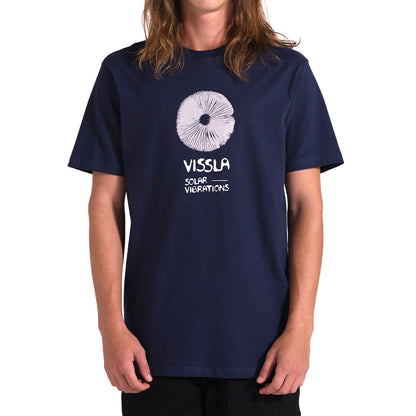 Camiseta Vissla Solar Urchins Azul Marinho