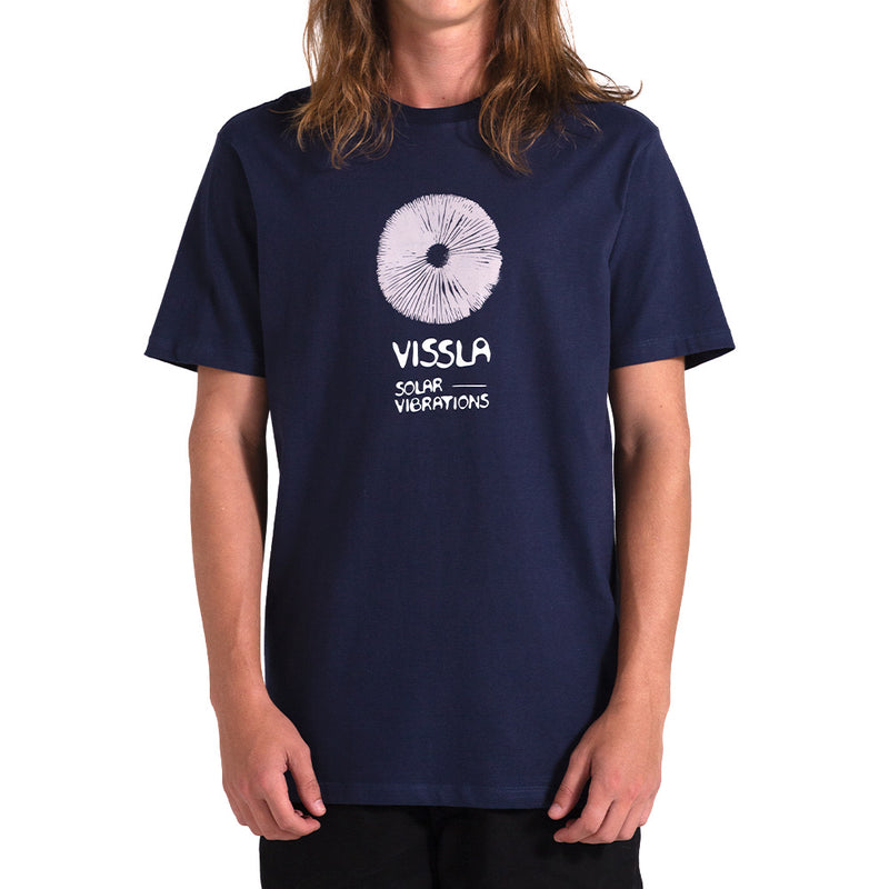 Camiseta Vissla Solar Urchins Azul Marinho