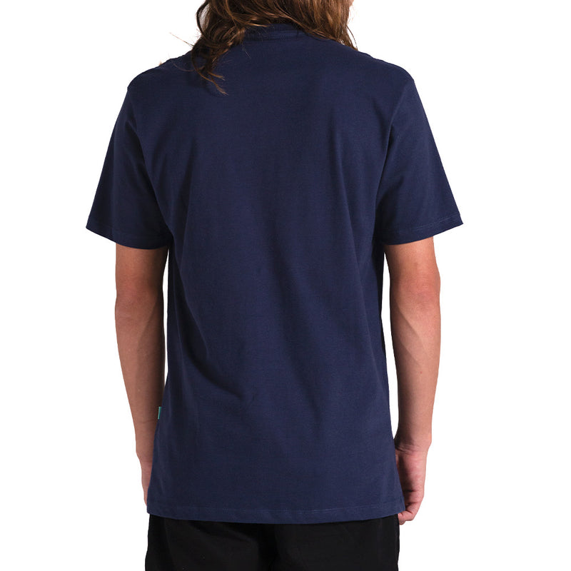 Camiseta Vissla Solar Urchins Azul Marinho