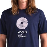 Thumbnail for Camiseta Vissla Solar Urchins Azul Marinho