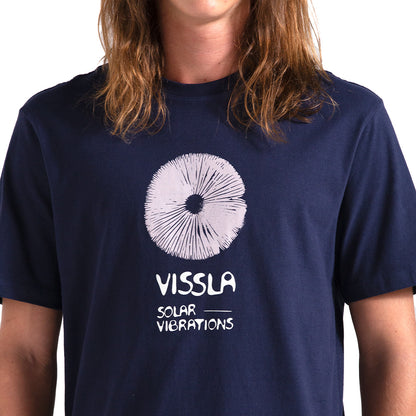 Camiseta Vissla Solar Urchins Azul Marinho
