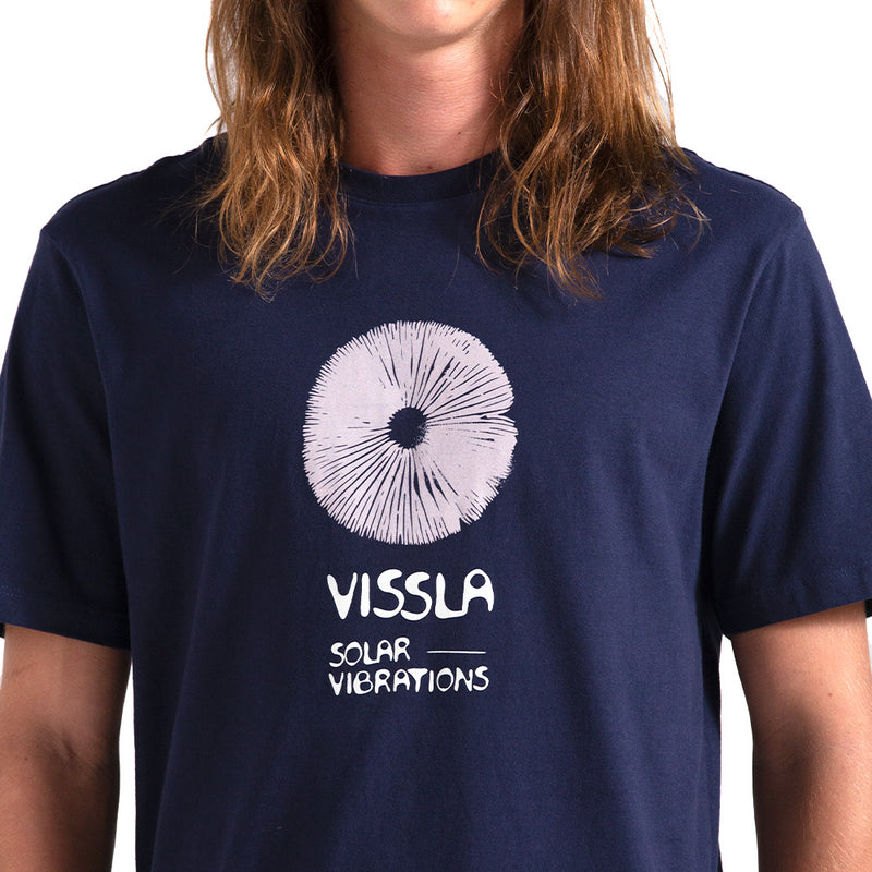 Camiseta Vissla Solar Urchins Azul Marinho