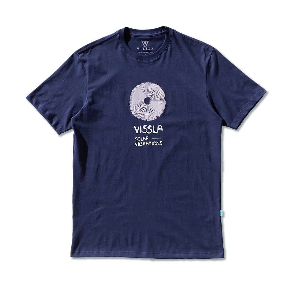 Camiseta Vissla Solar Urchins Azul Marinho