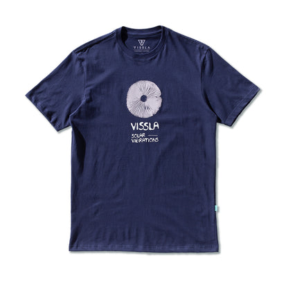 Camiseta Vissla Solar Urchins Azul Marinho