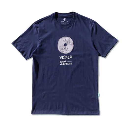 Camiseta Vissla Solar Urchins Azul Marinho